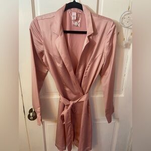 Victoria’s Secret Satin Coat Dress
